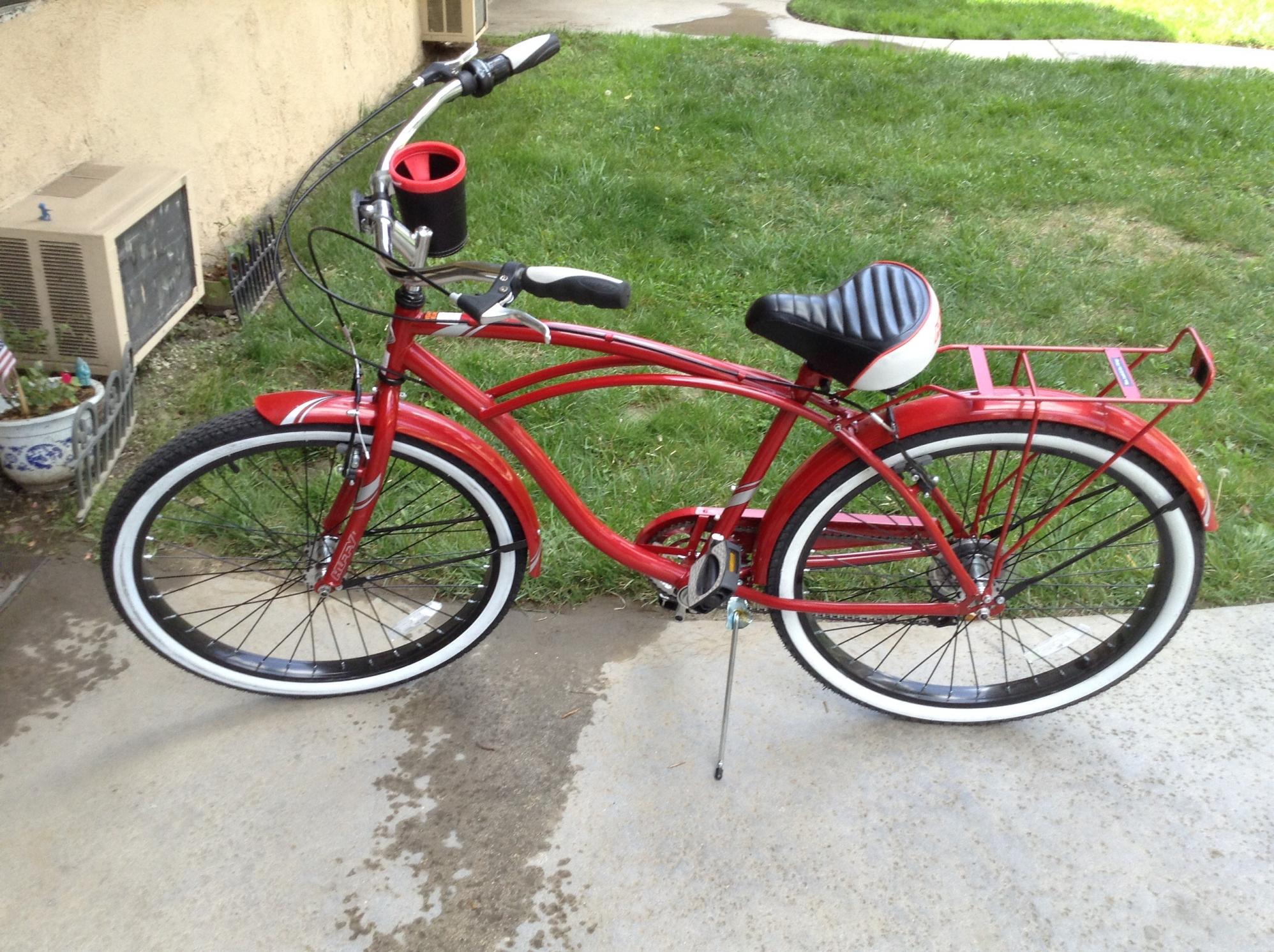 Huffy Beach cruiser Red
