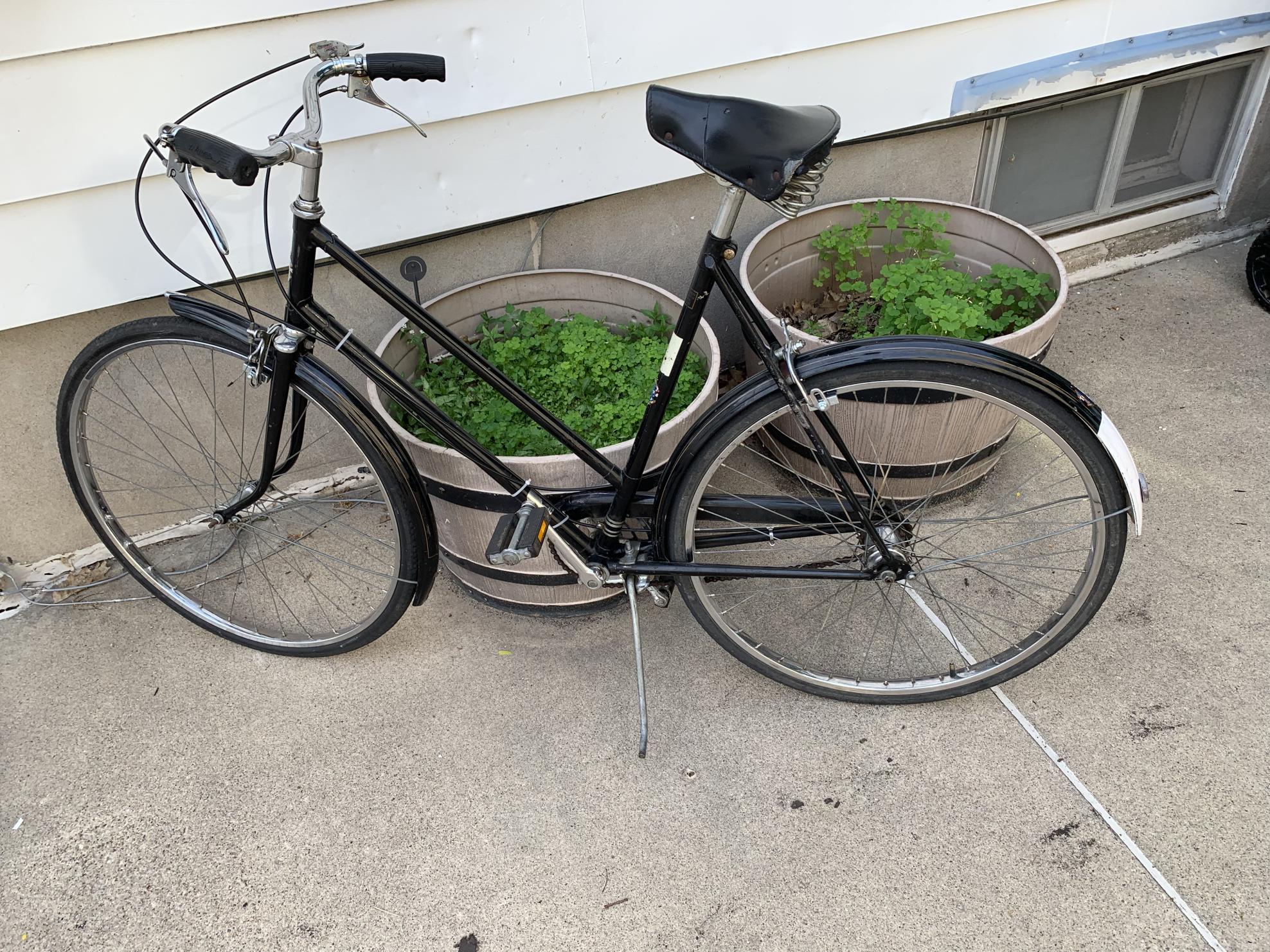 1965 Triumph Cycle Sturmey Archer 3 speed Black