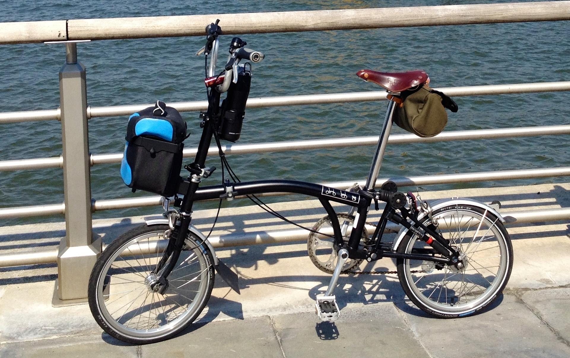 2012 Brompton Bicycle M3L  Black
