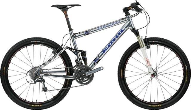 2007 Kona Hei Hei Silver, gray or bare metal