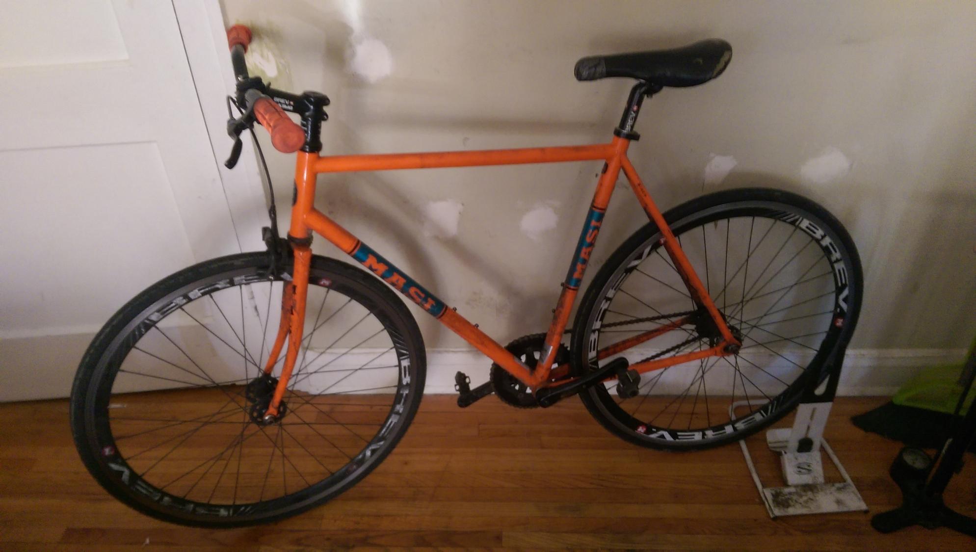 2015 Masi Fixed Riser Orange