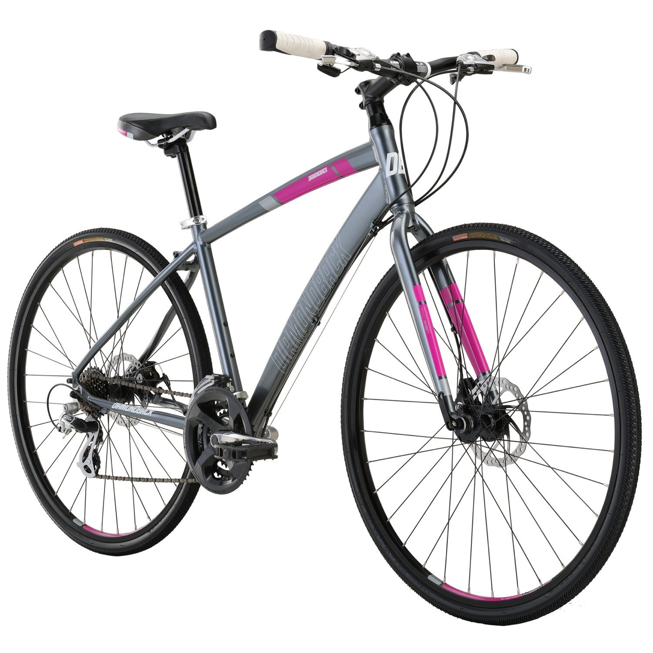 Diamondback Clarity 2 Pink and Silver or Gray