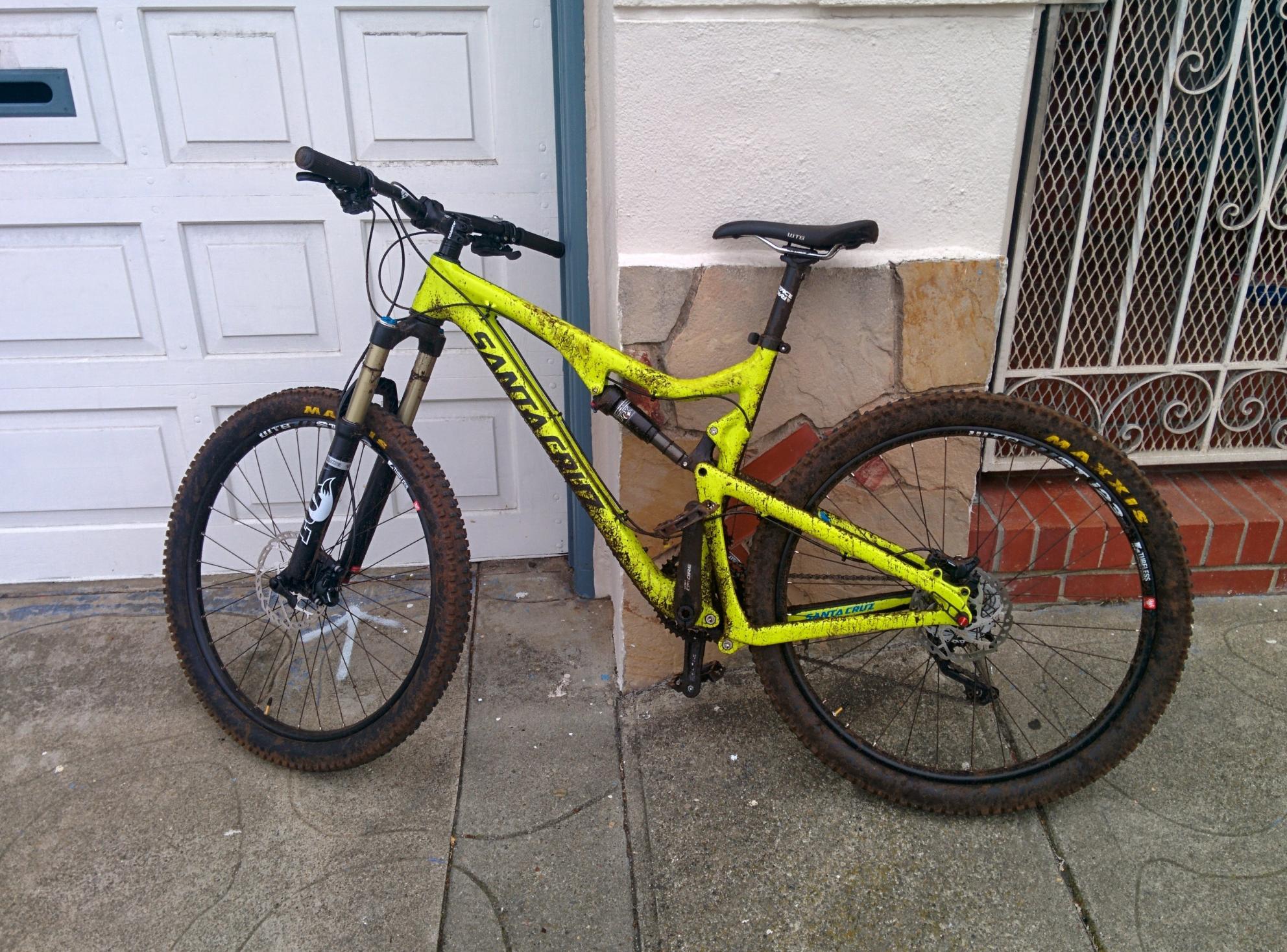 2014 Santa Cruz Carbon R AM Complete  Yellow or Gold