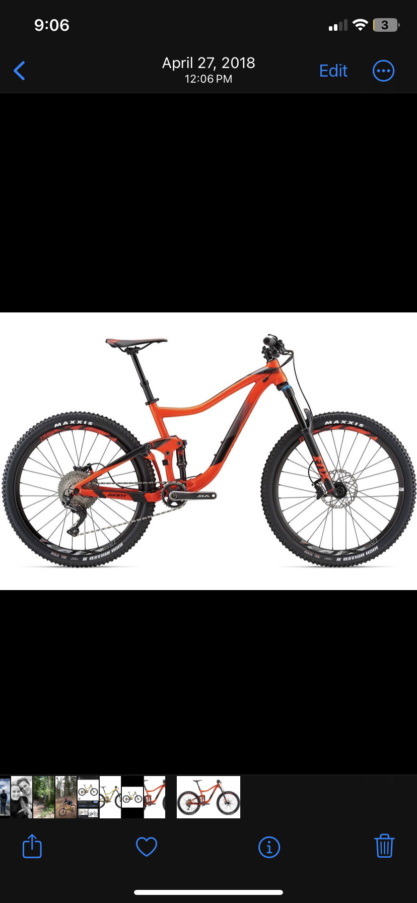2018 Giant Trance 2 Orange