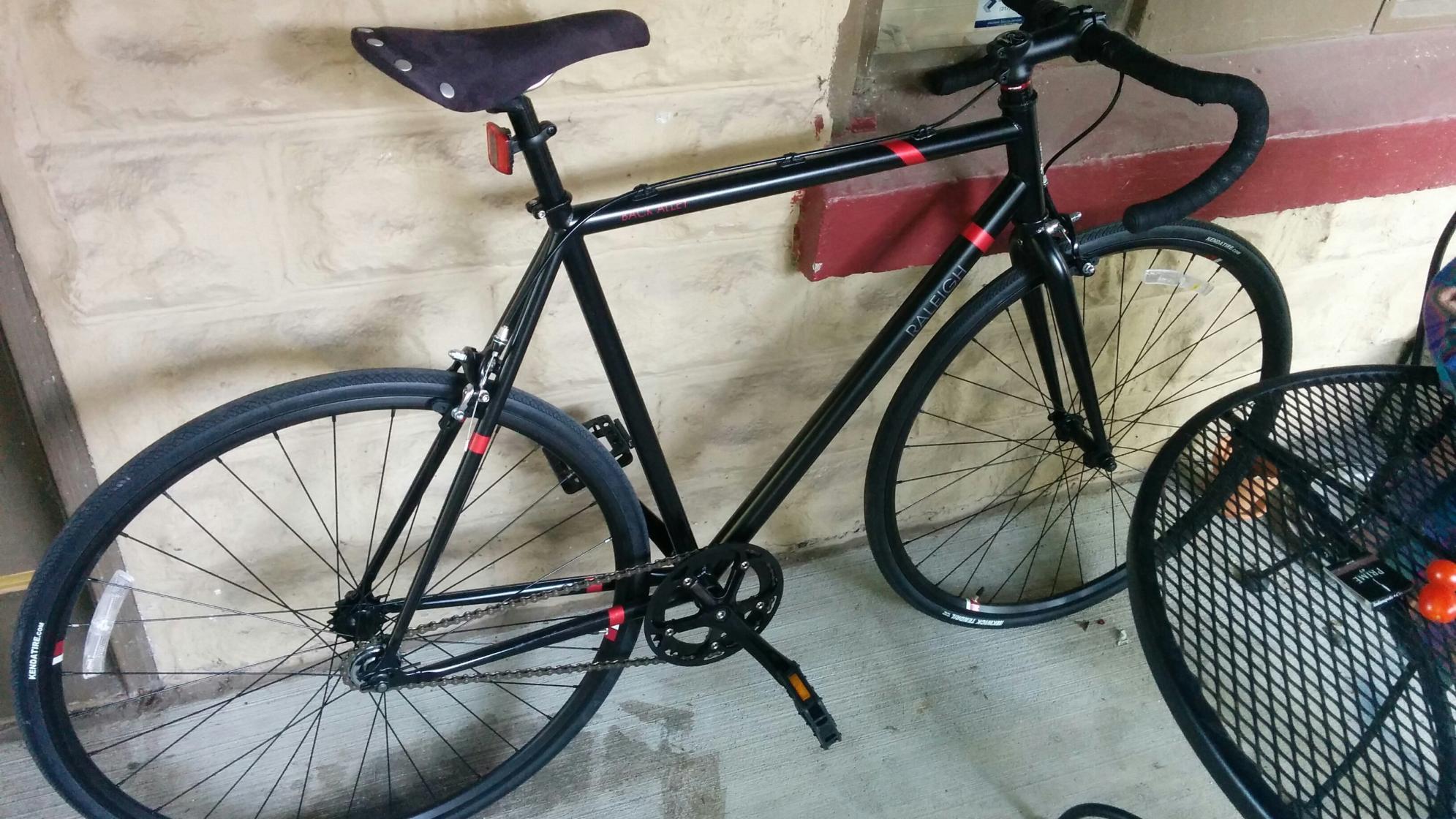 2015 Raleigh Back Alley Black