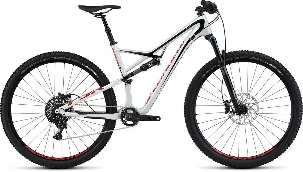 2015 Specialized Camber Elite Carbon 29 White
