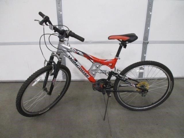Mongoose R4598WMA Red, Silver, gray or bare metal, and Black