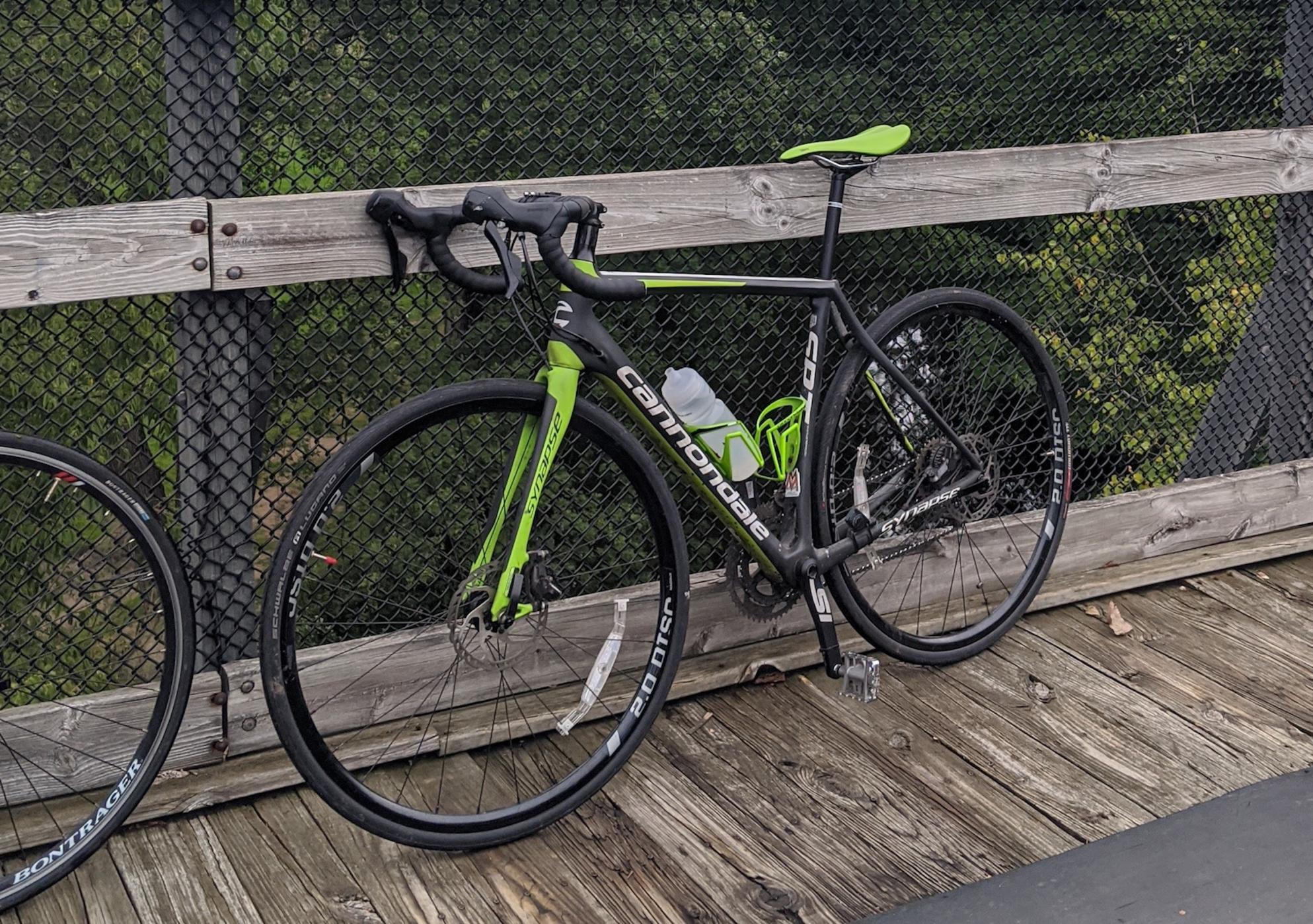 2016 Cannondale Synapse Black and Green