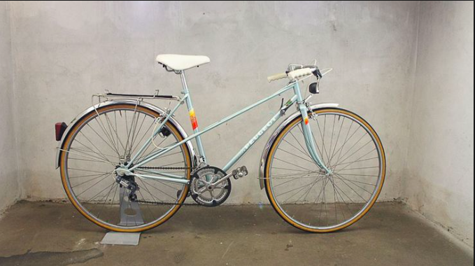 1984 Peugeot Mixte Green