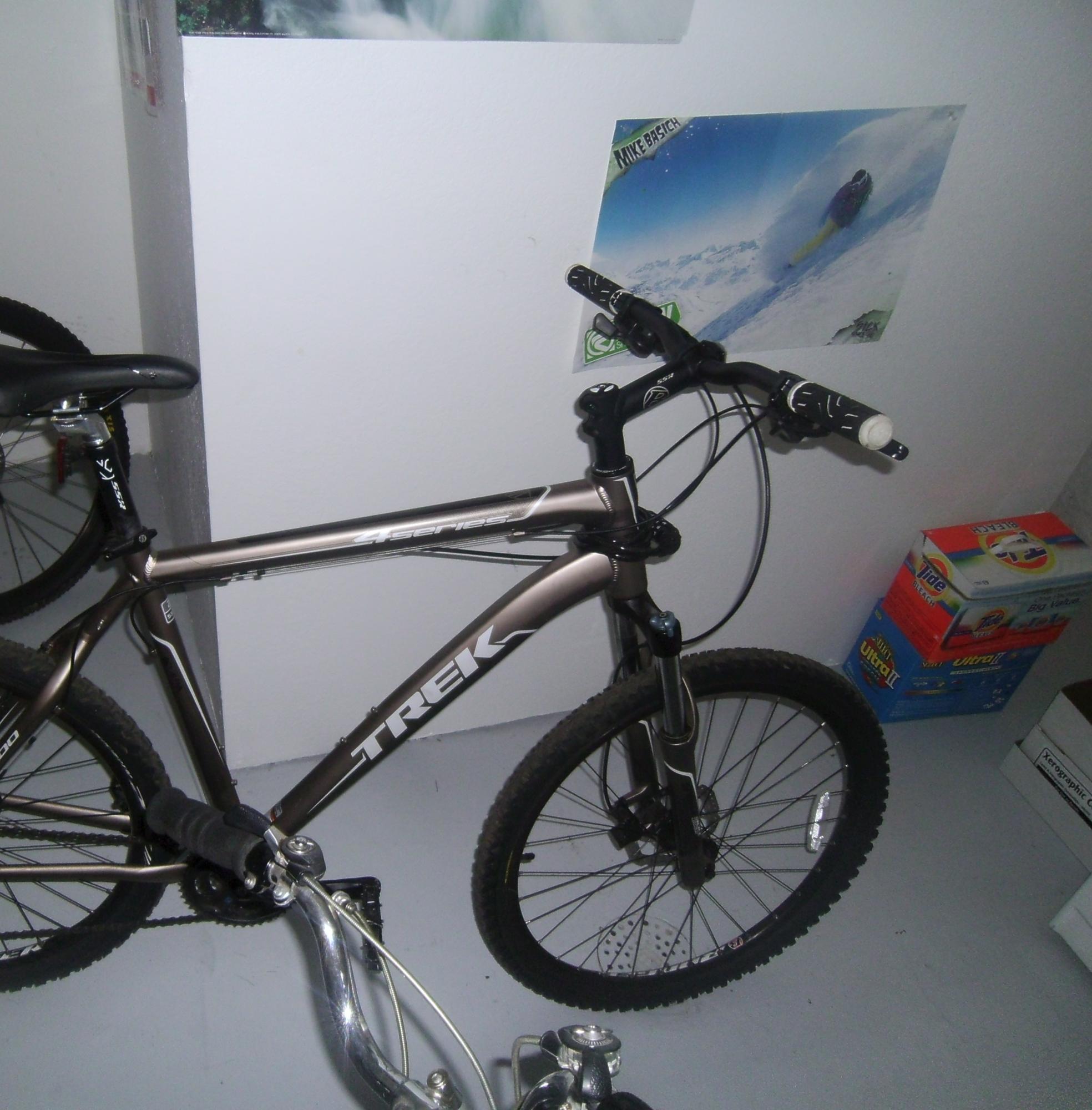2012 Trek 4300  Black and Brown