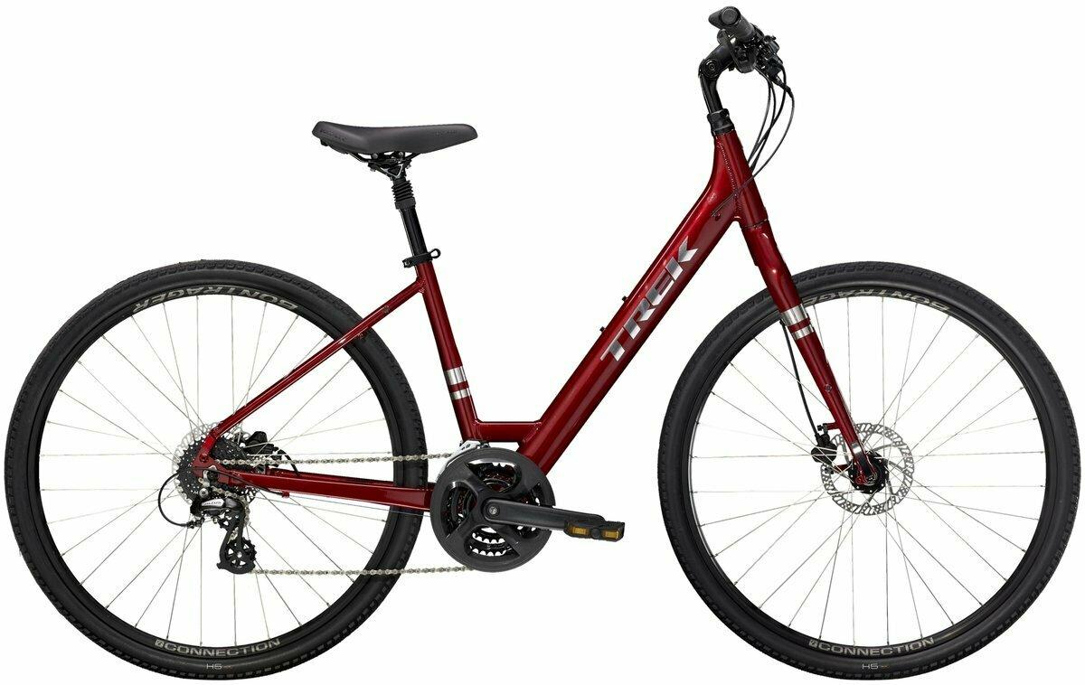 2024 Trek Verve 2 Lowstep Red