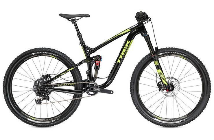 2016 Trek Remedy 8 Black and Green