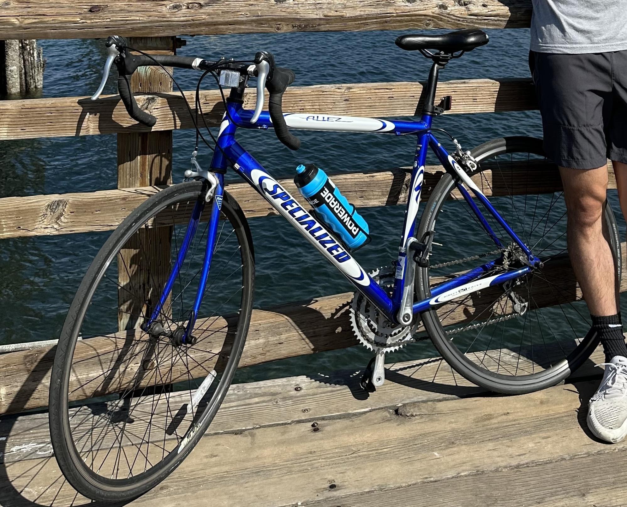 Specialized Allez A1 24 Blue and Silver, gray or bare metal
