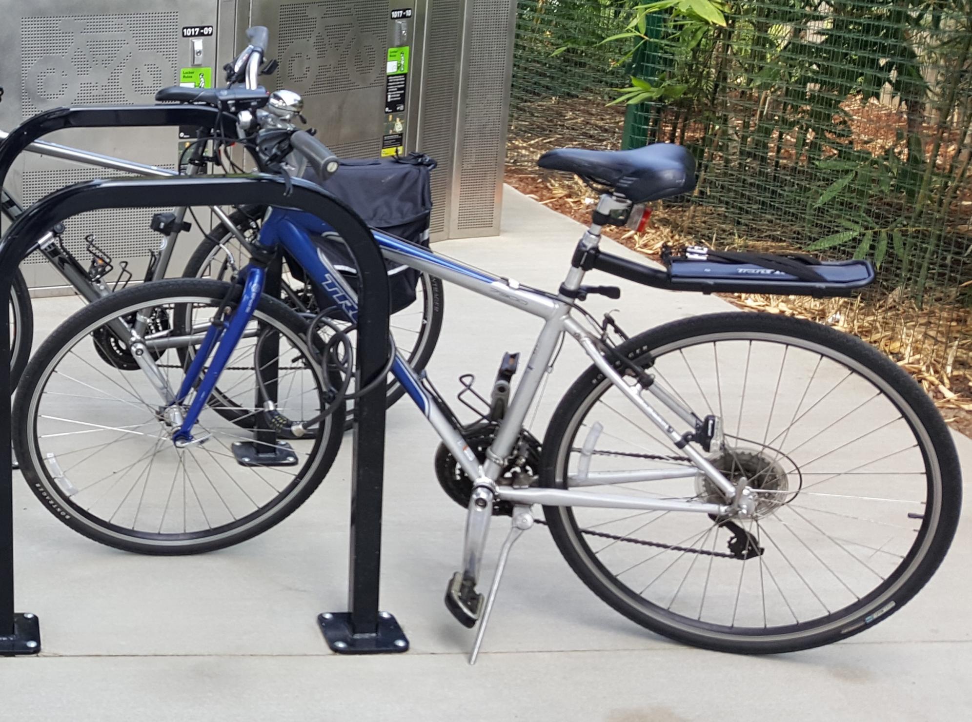 1998 Trek 7300 Blue and Silver or Gray