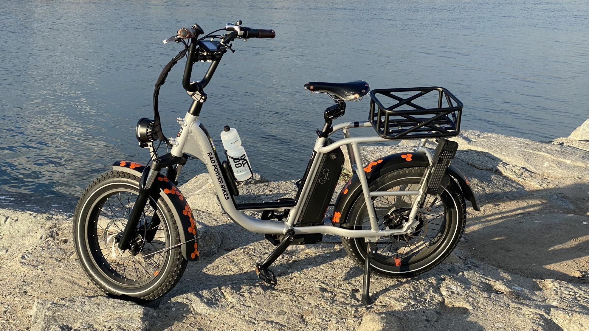 2021 Rad Power Bikes RadRunner Plus Silver, gray or bare metal