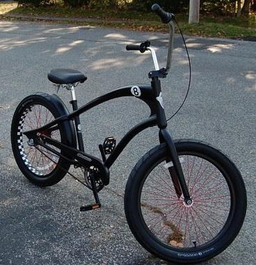 2009 Electra Bicycle Company Straight 8 3i  Black