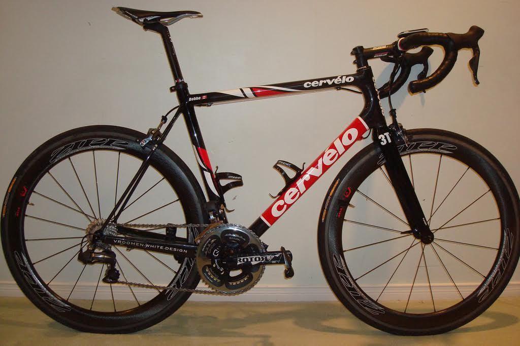 Cervélo R3 Black, Red, and White