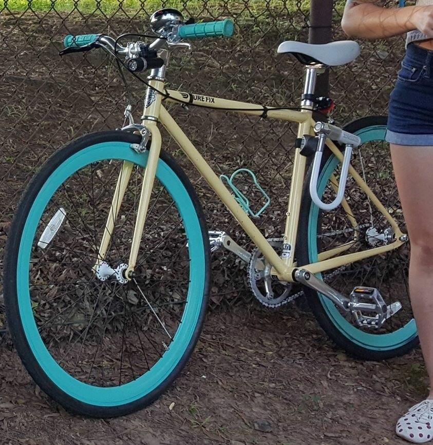 2014 Pure Fix X-ray Yellow or Gold and Teal