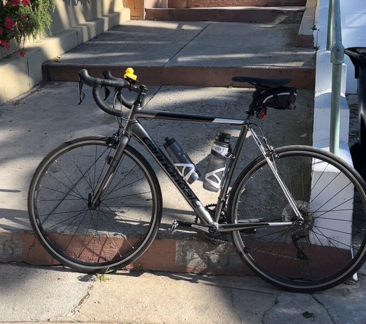 2019 Cannondale CAAD Optimo 105 Silver, gray or bare metal