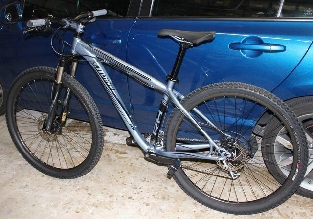Specialized Rockhopper Comp 29 Silver or Gray and Blue
