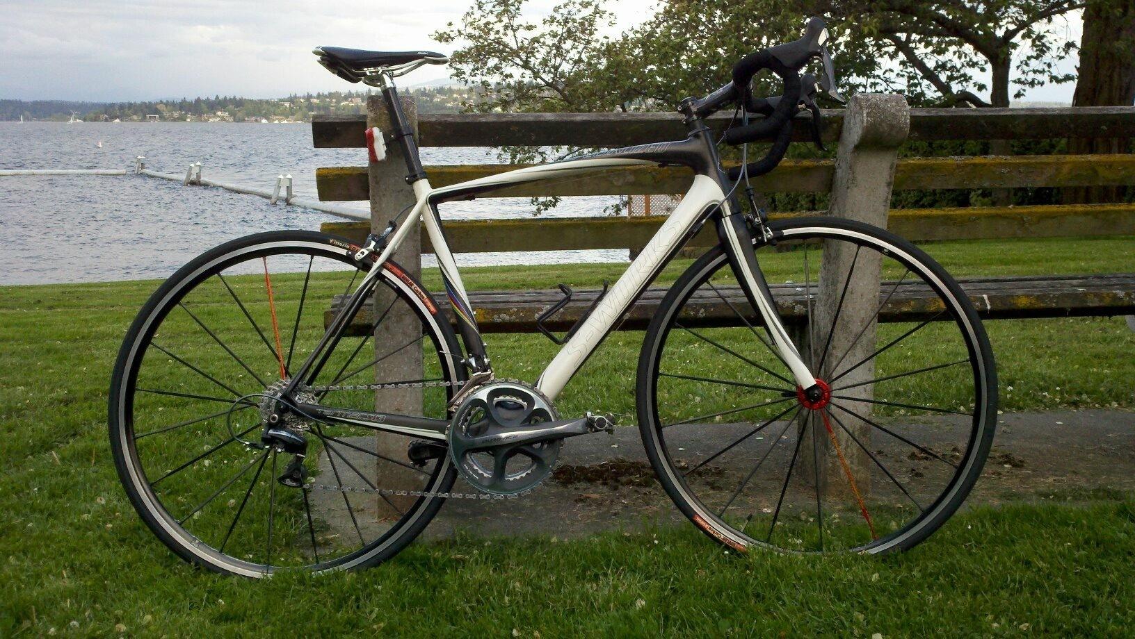 2010 Specialized S works White and Black