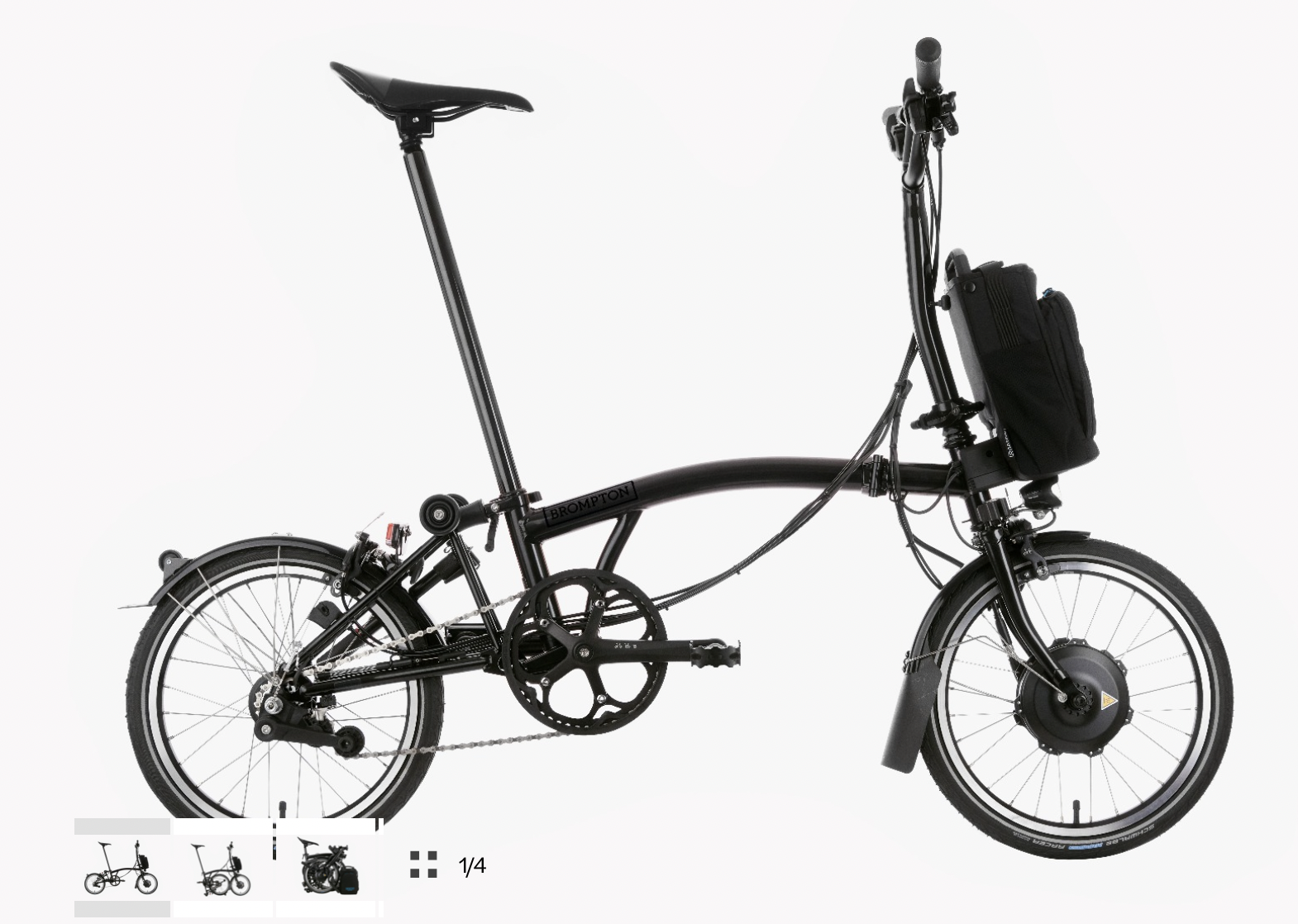 2020 Brompton Bicycle 776671 Black
