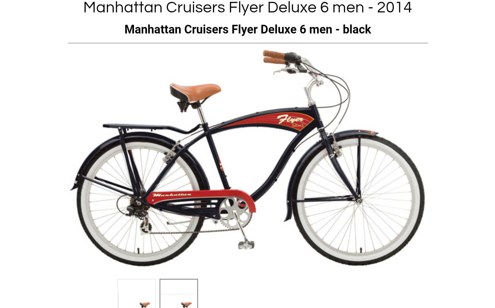 2015 Manhattan Flyer Black