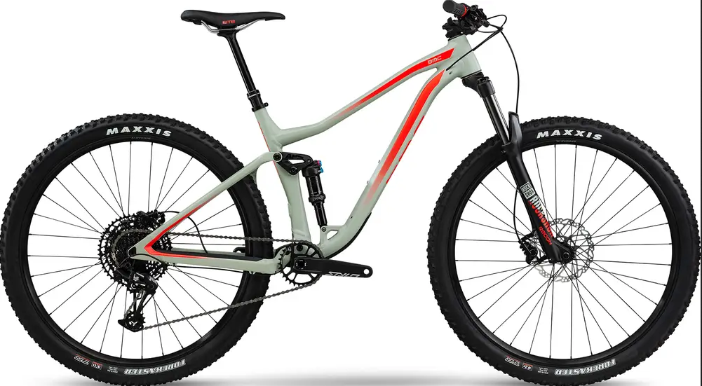 2024 BMC Speedfox 03 ONE Silver, gray or bare metal and Red