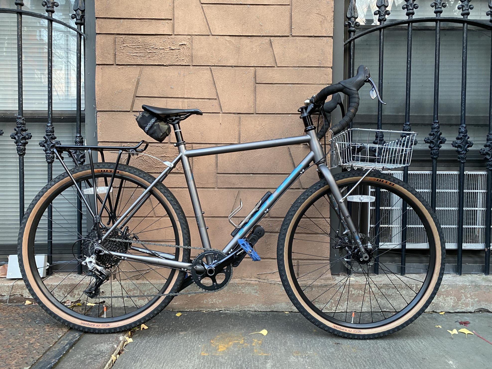 2021 Kona Rove Silver, gray or bare metal