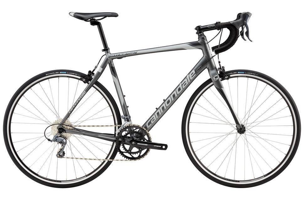 2016 Cannondale Synapse Alloy Claris 8 Silver or Gray