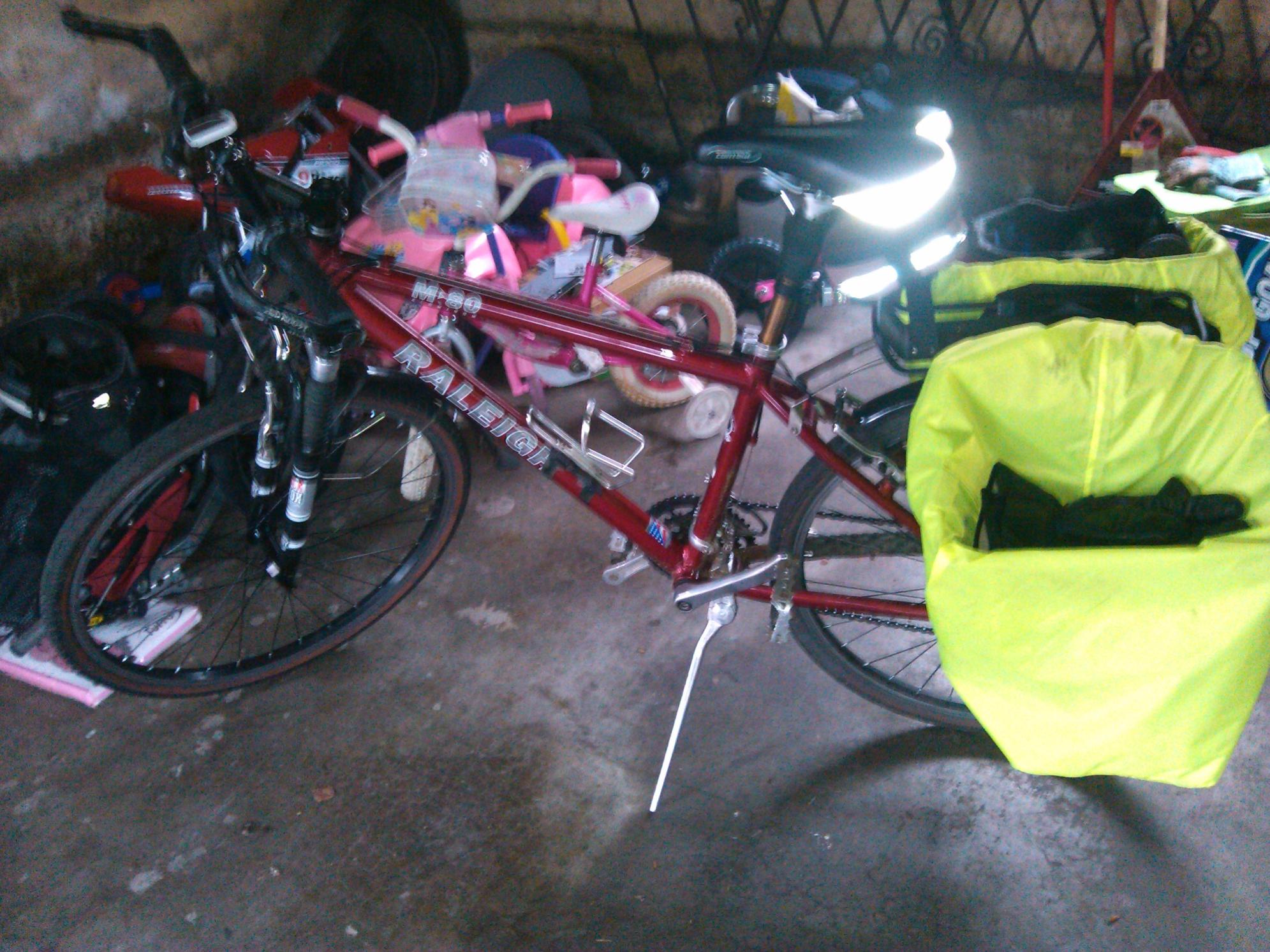 1997 Raleigh M-80  Red