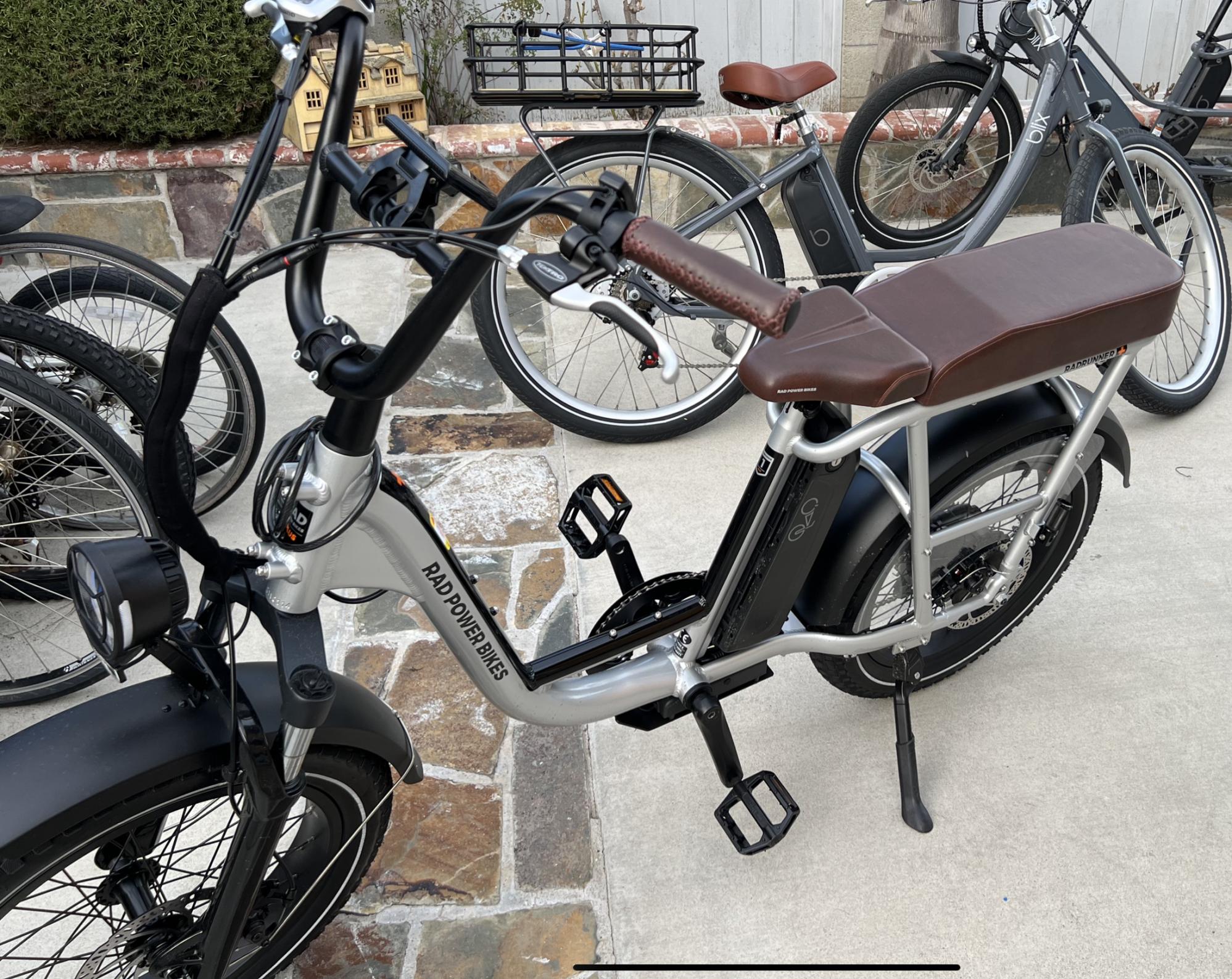 2021 Rad Power Bikes Rad runner plus Silver, gray or bare metal