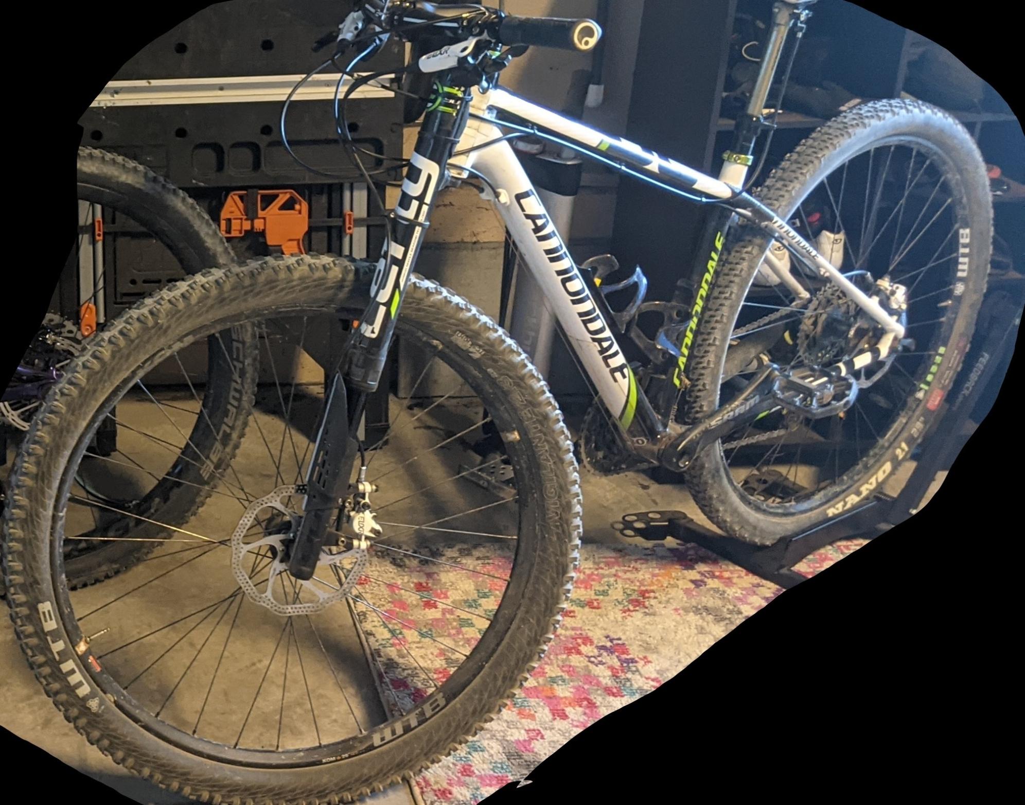 2013 Cannondale F29 Carbon 3 White