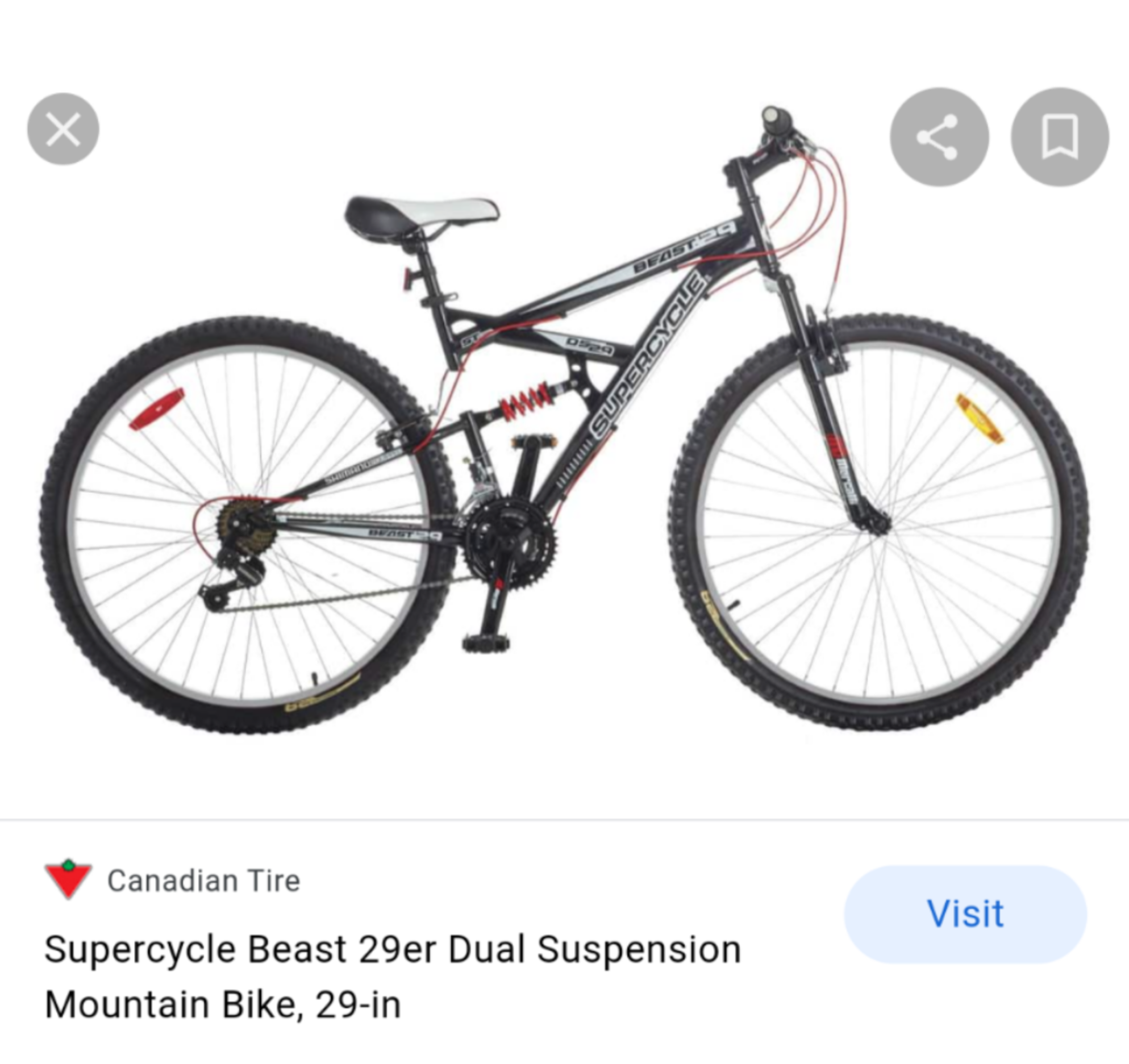 2017 Supercycle Red