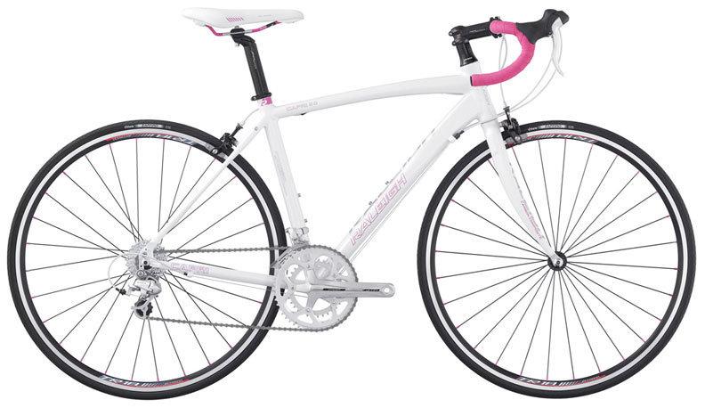 2011 Raleigh Capri 2.0  White and Pink