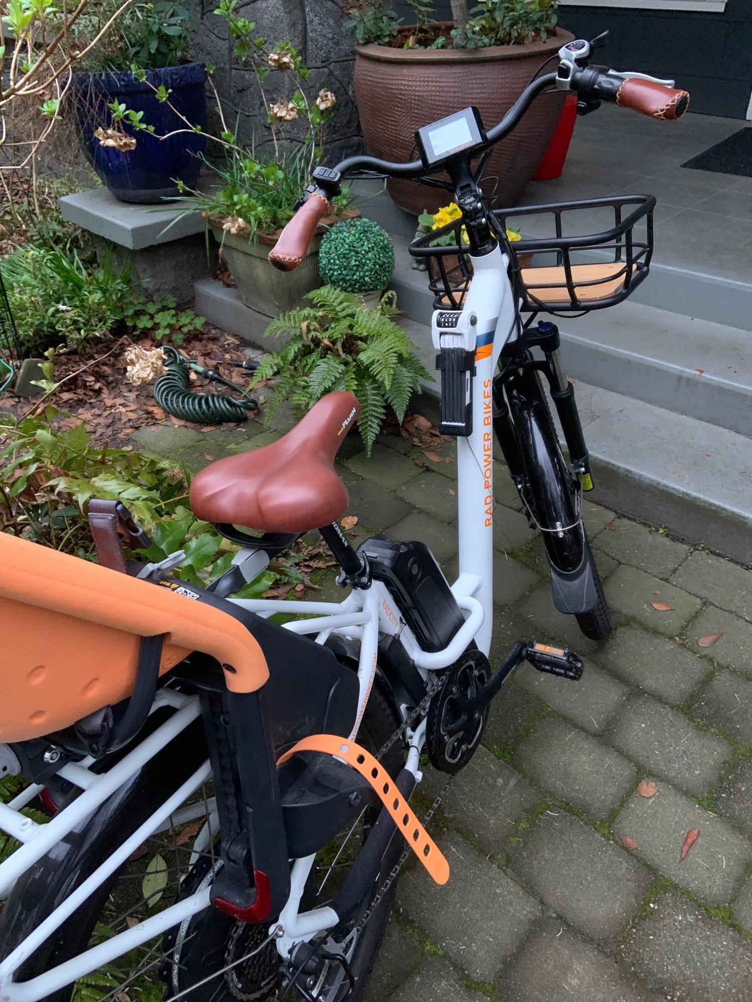 Rad Power Bikes RadCity Step-Thru 3 White