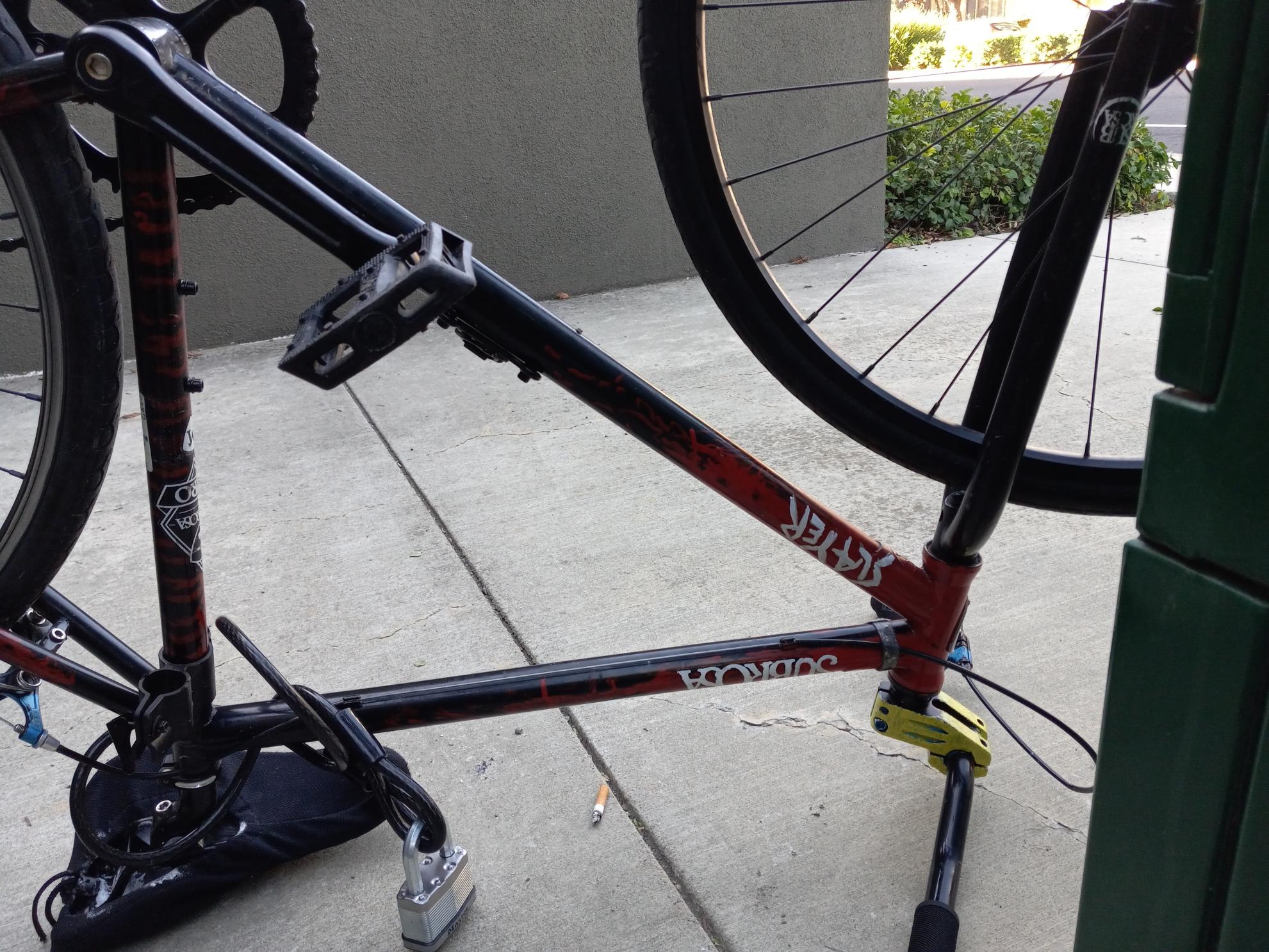 2017 Subrosa Slayer Black, Red, and Yellow or Gold