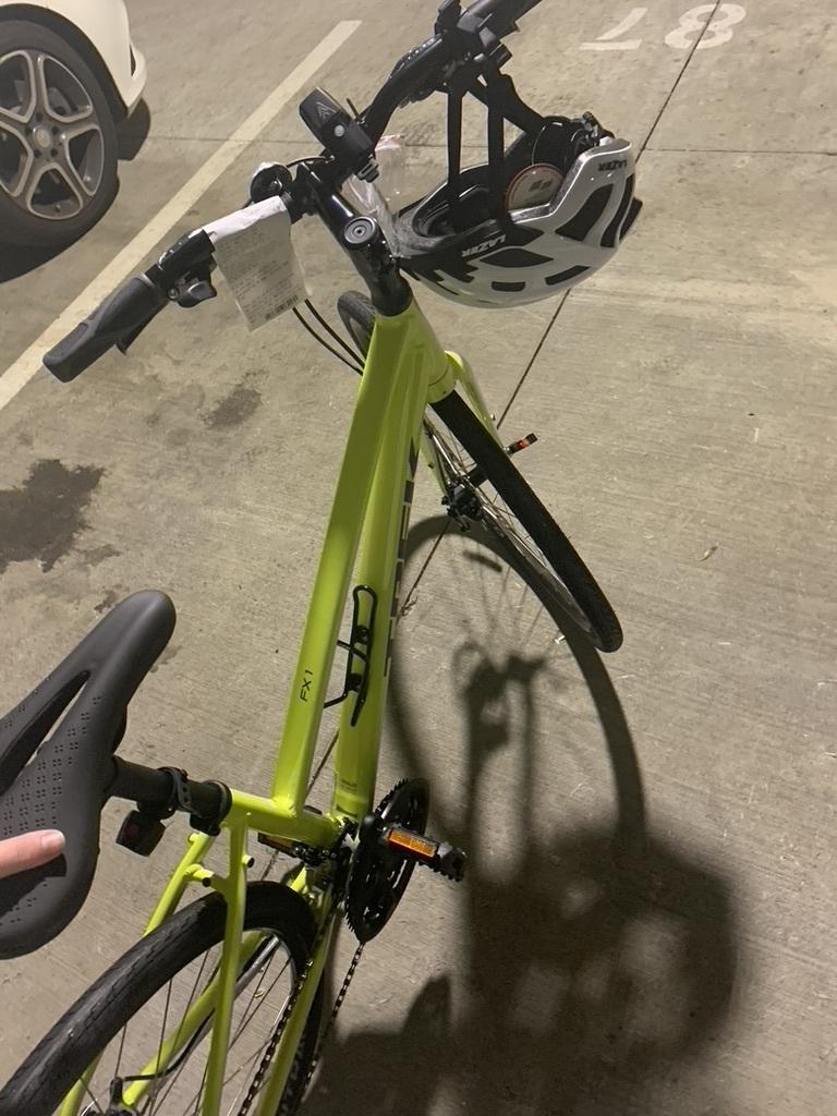 2020 Trek FX1 stagger disc Green