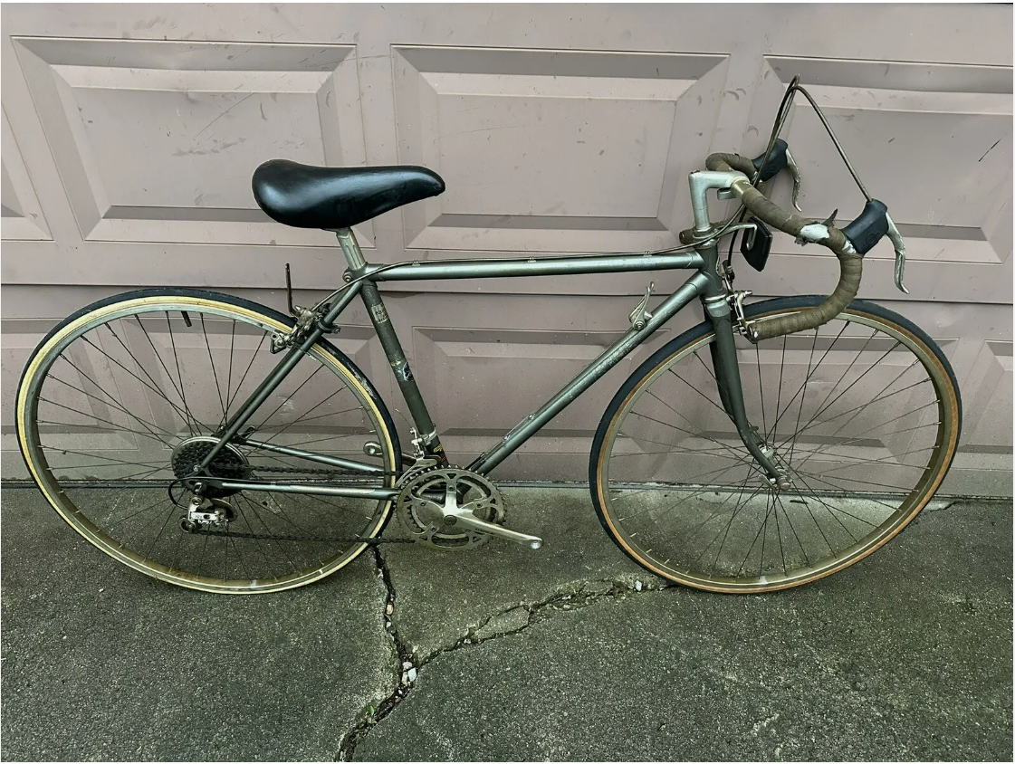 1979 Schwinn Super Le Tour Silver, gray or bare metal