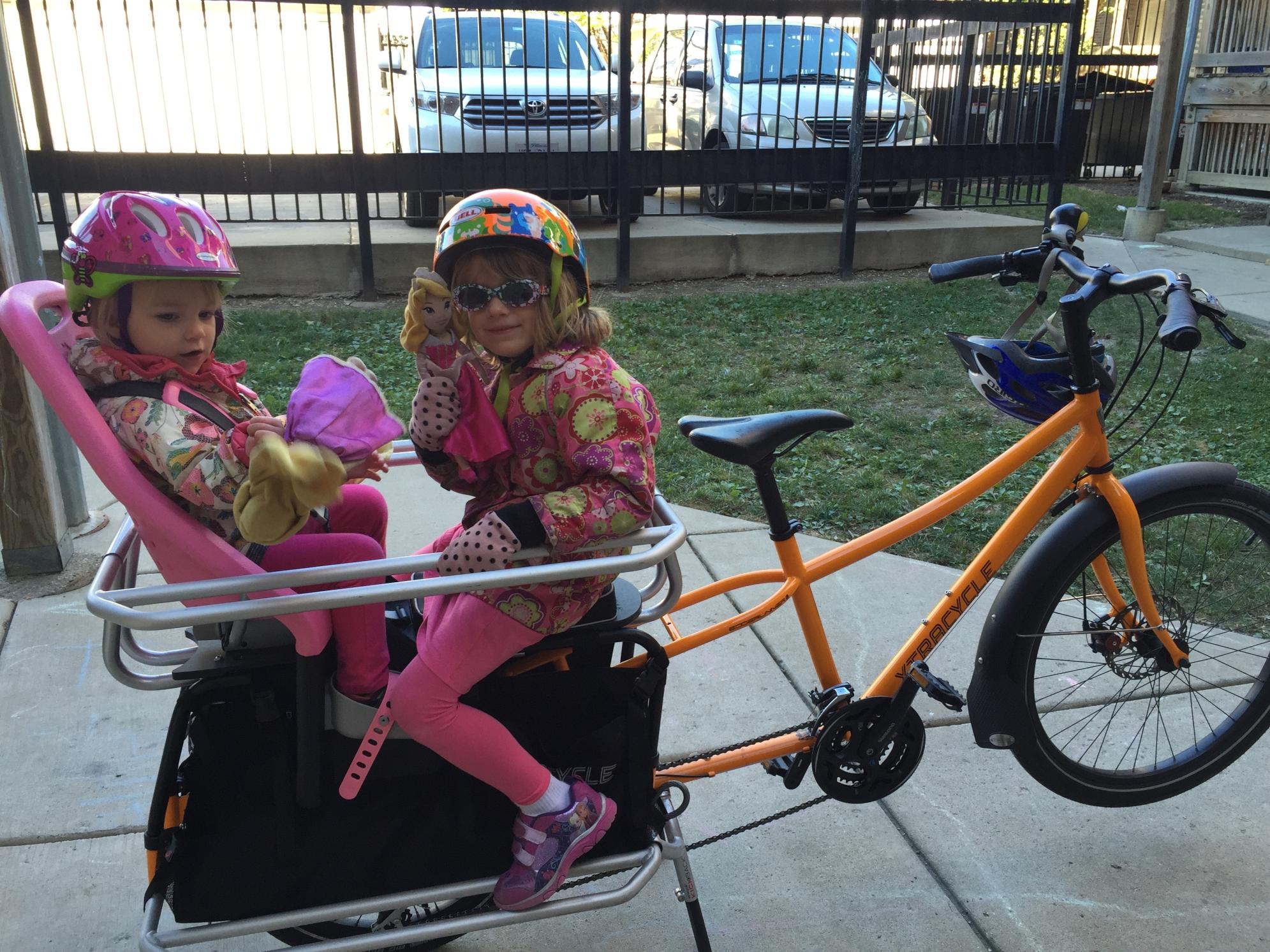 2014 Xtracycle cargo bike (rear storage) Orange