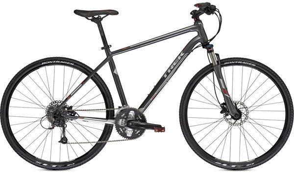 2014 Trek 8.4 DS Silver or Gray, Red, and Black