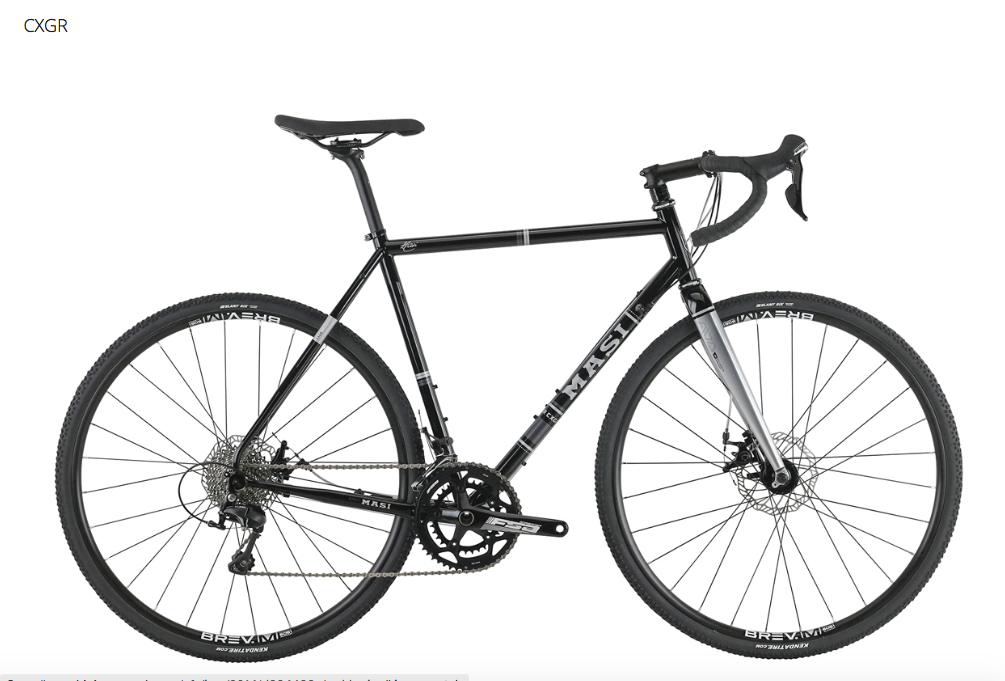 2014 Masi CXGR Black and White