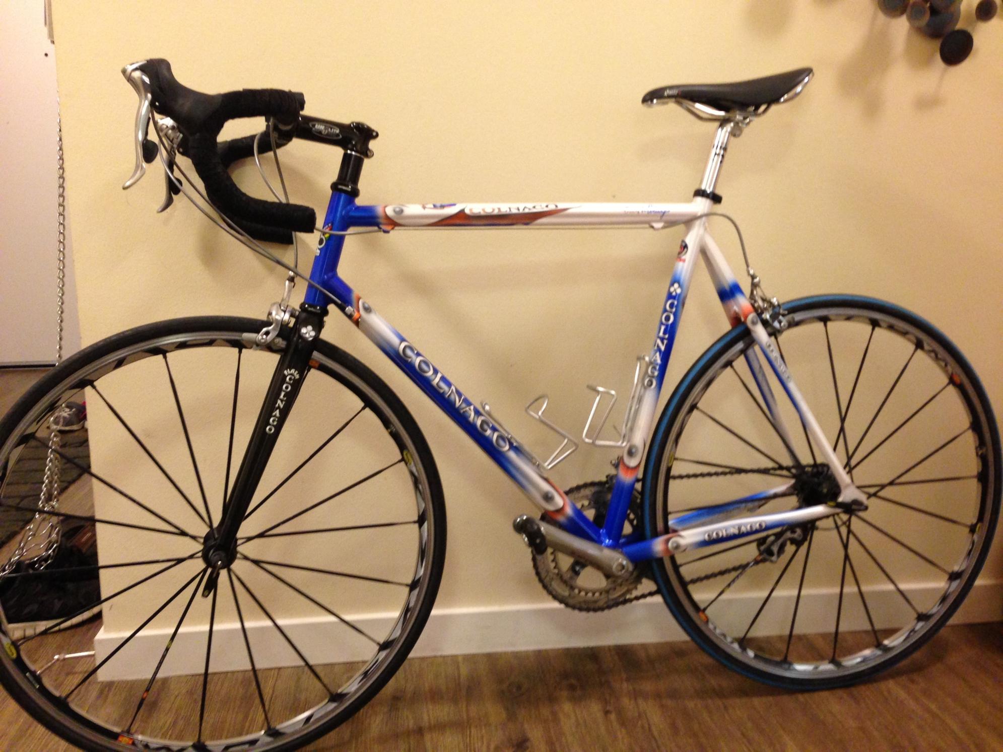 2004 Colnago Dream Pro Race White and Blue