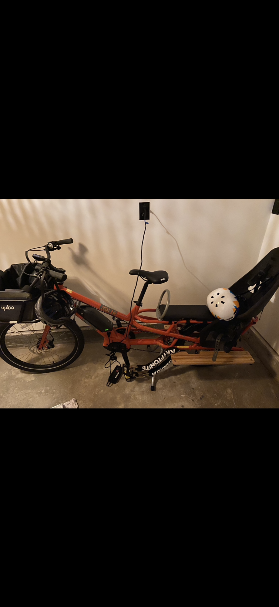 2023 Yuba Spicy Curry cargo bike rear (e.g. longtail) Orange