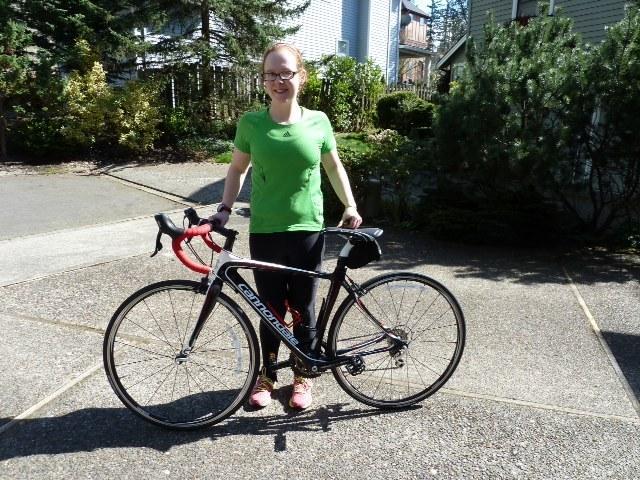 2012 Cannondale Synapse 5 Carbon 105  Black, Black, and Red