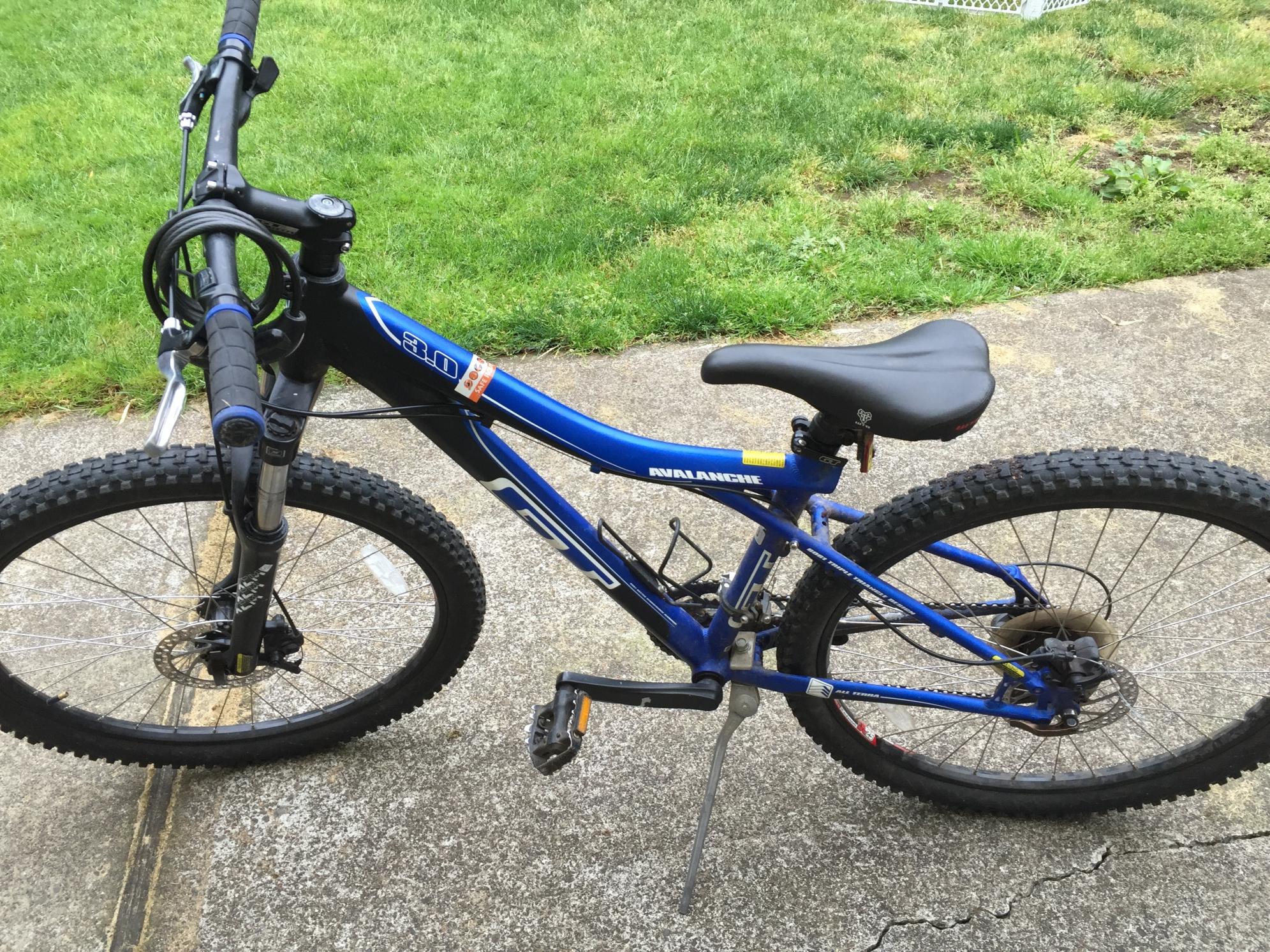 GT Bicycles hard tail Blue