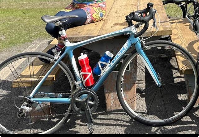 2011 Trek Madone 5.2 Blue and White
