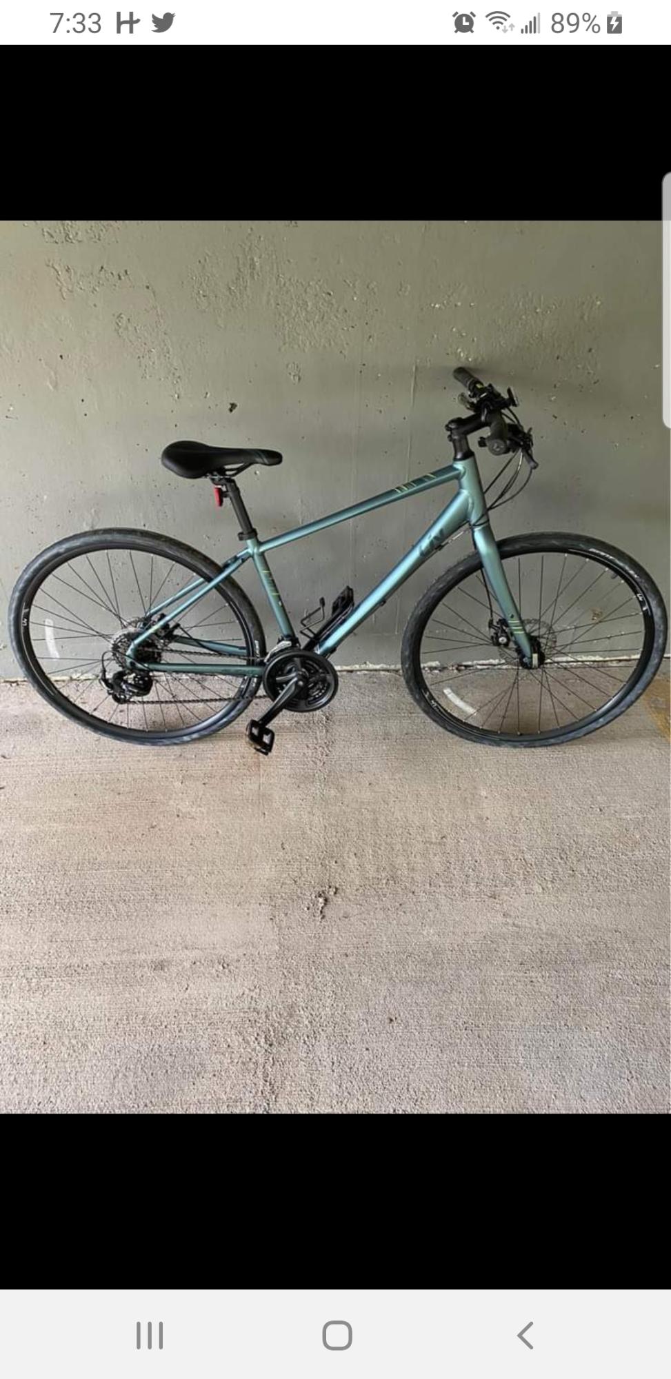 2020 Giant Alight Green and Black