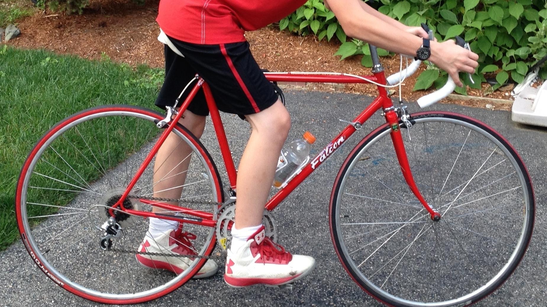 1987 Falcon triathlon 105  Red