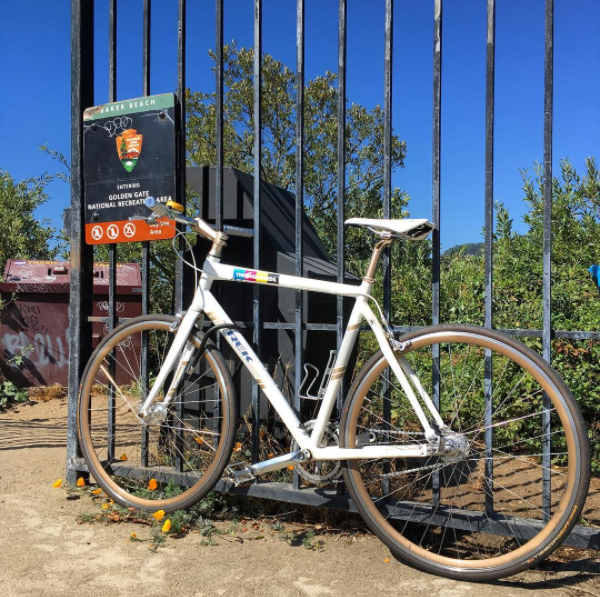 2010 Trek 3rd District White